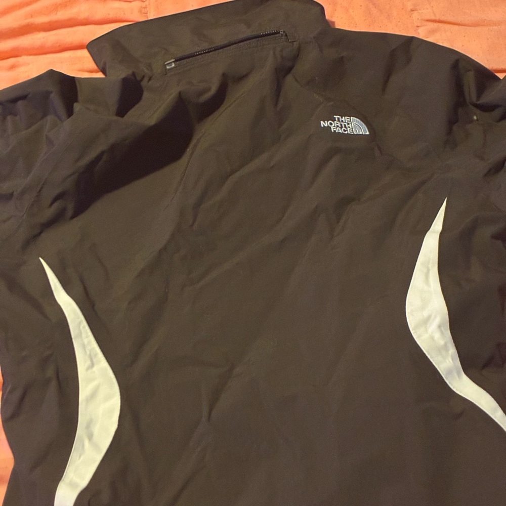 The North Face Black and White Windbreaker